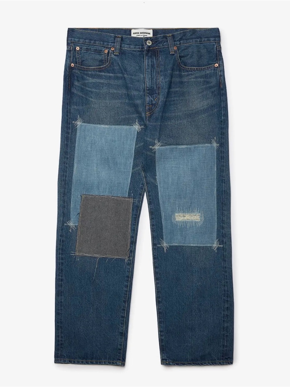 Junya Watanabe Denim Patch Jeans Sz XS Selvedge